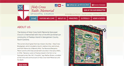 Desktop Screenshot of holycrossfm.org